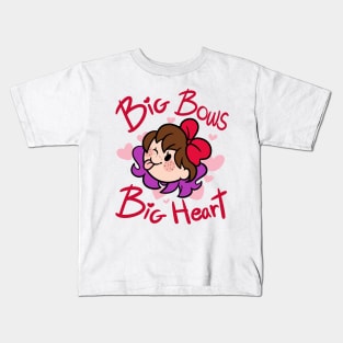 Big Bows, Big Heart Kids T-Shirt